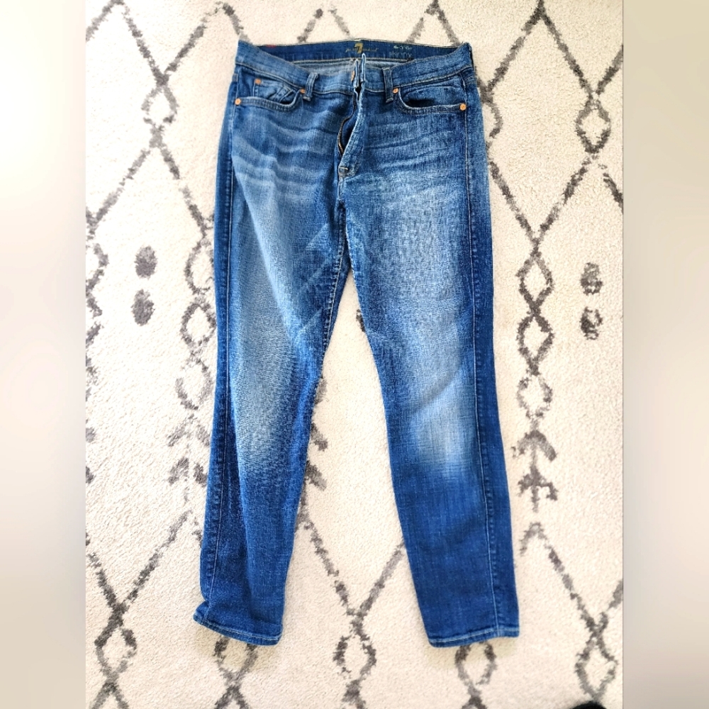 Seven 7 for all mankind ankle skinny 32